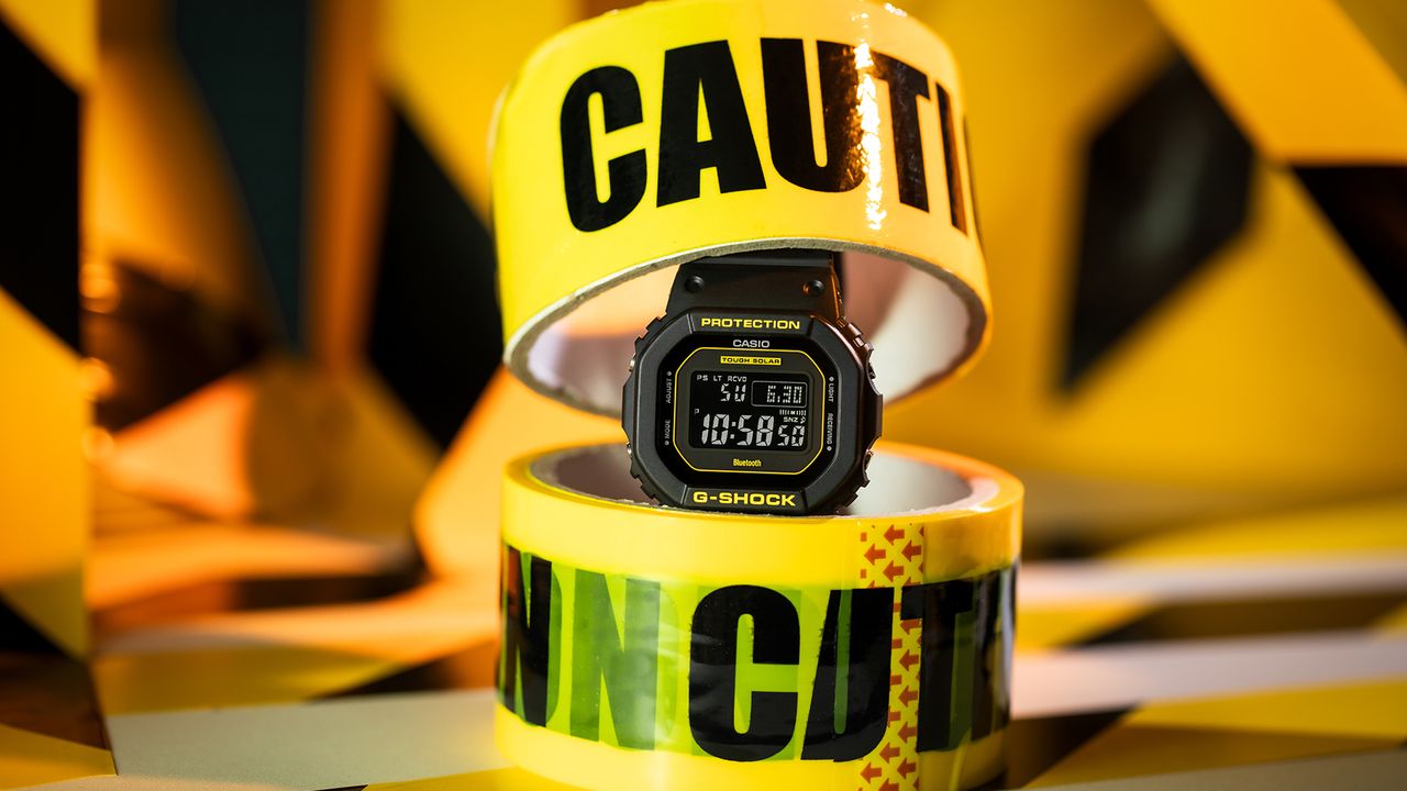 Casio G-Shock Caution Yellow