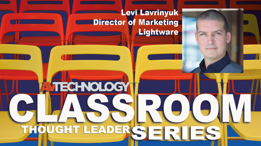 Levi Lavrinyuk, Director of Marketing at Lightware 