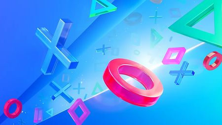 PlayStation Days of Play Sale artwork featuring the buttons on a PS controller