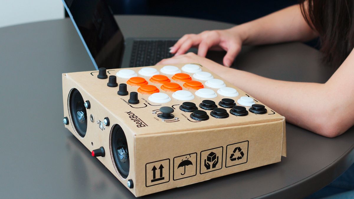 Beatbox is a cardboard drum machine that you can build in under an hour ...