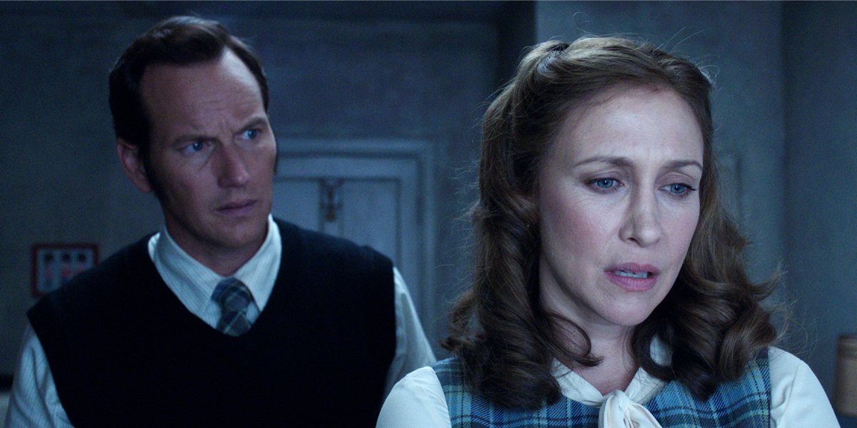 Patrick Wilson and Vera Farmiga in The Conjuring 2