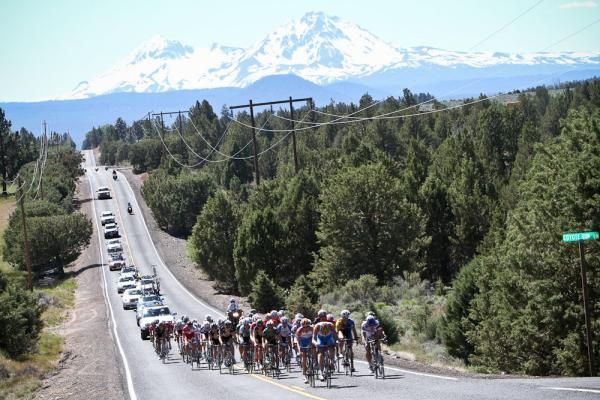 Garmin-Transitions' riders lead the chase for the solo Trek-Livestrong rider.