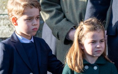 Prince George and Princess Charlotte Christmas 2019