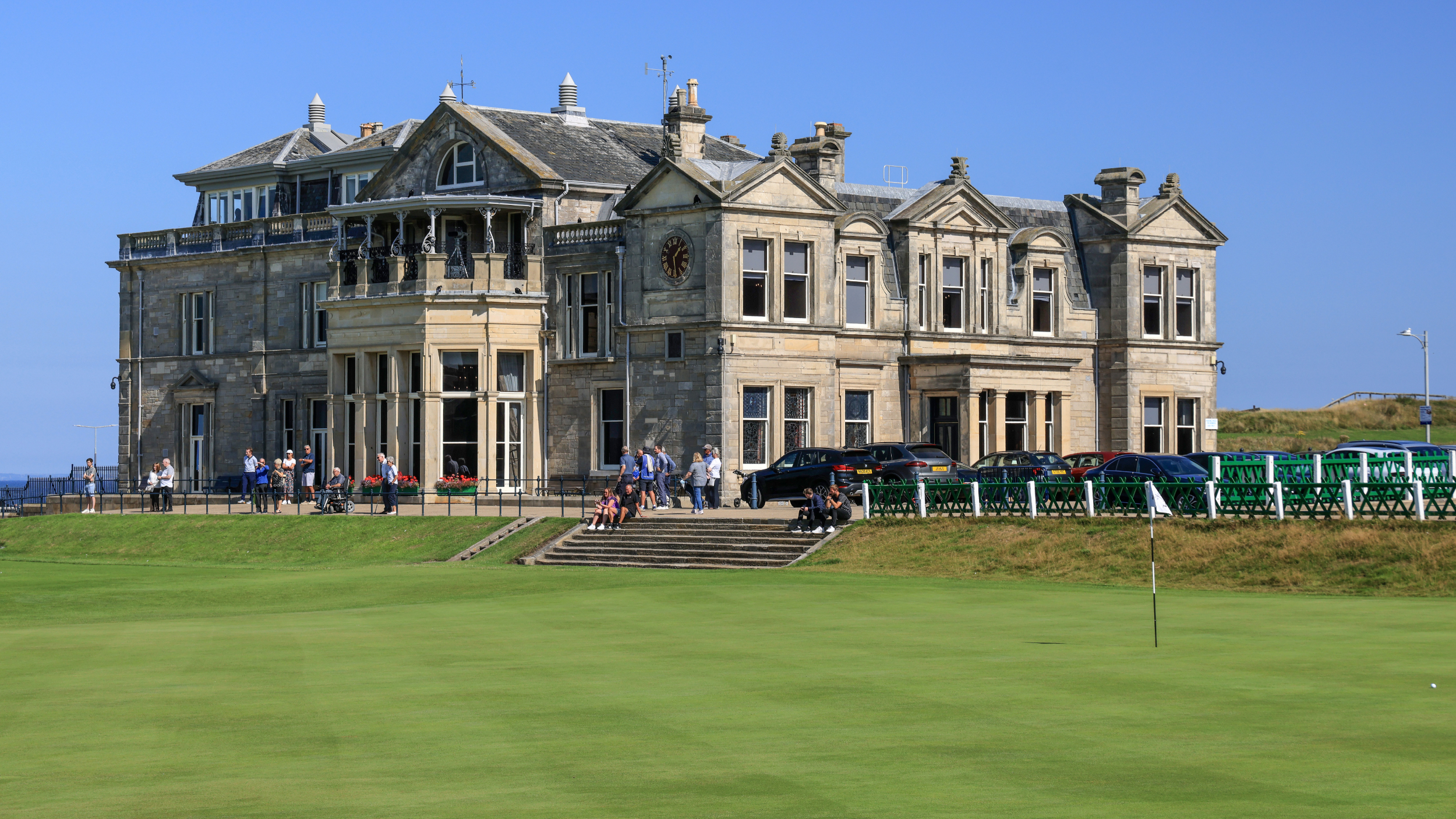 The clubhouse at the Old Course 