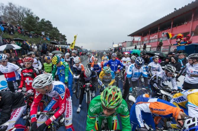 The start in Zolder