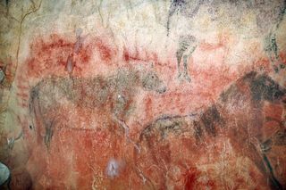 Tito Bustillo Cave, Spain cave art.