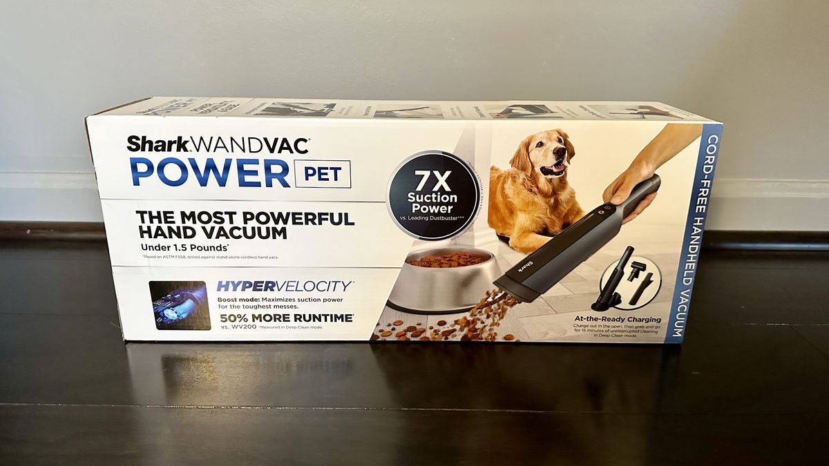Shark Wandvac WV410BL Power Pet Cordless Vacuum review | Top Ten Reviews