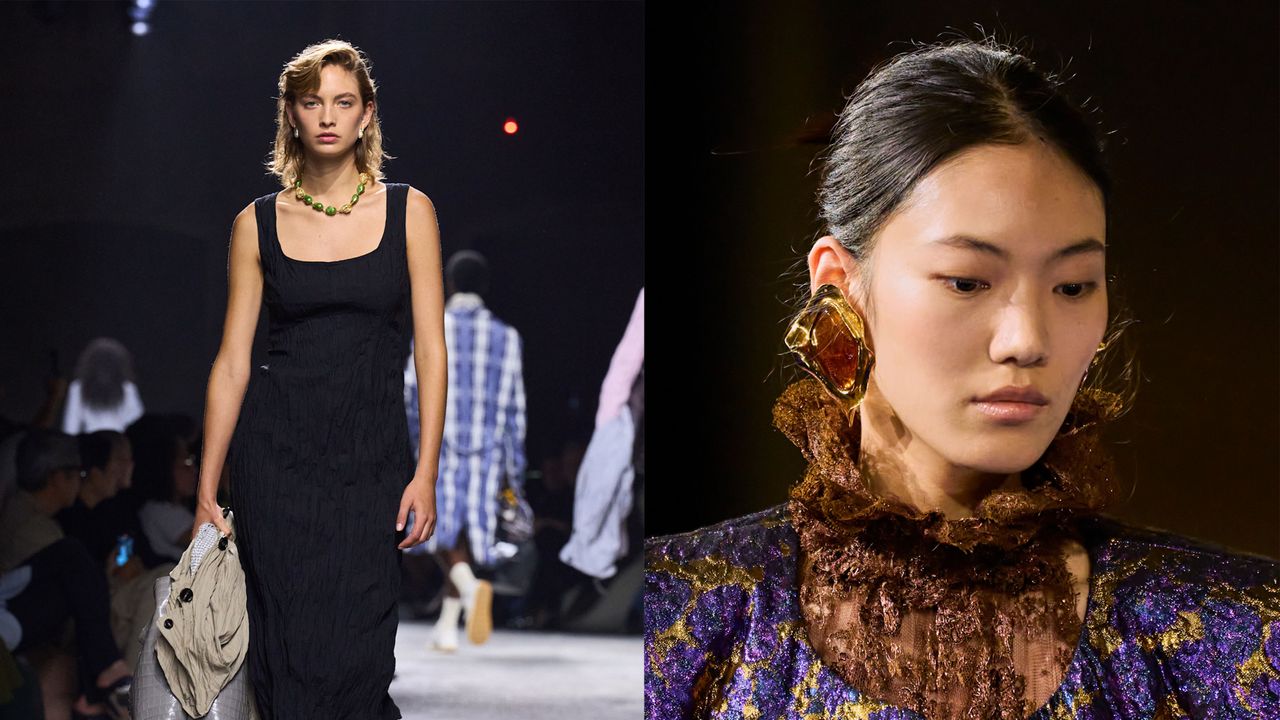 Jewelry on the spring/summer 2025 runway