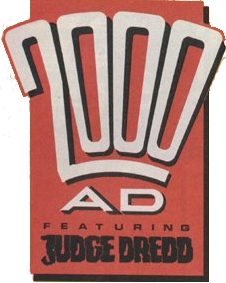 The 2000 AD logo, one of the best comic book logos