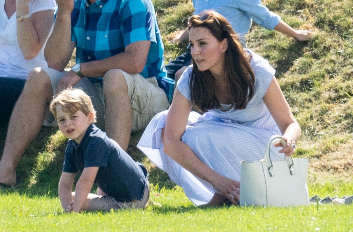 Kate Middleton Prince George tennis