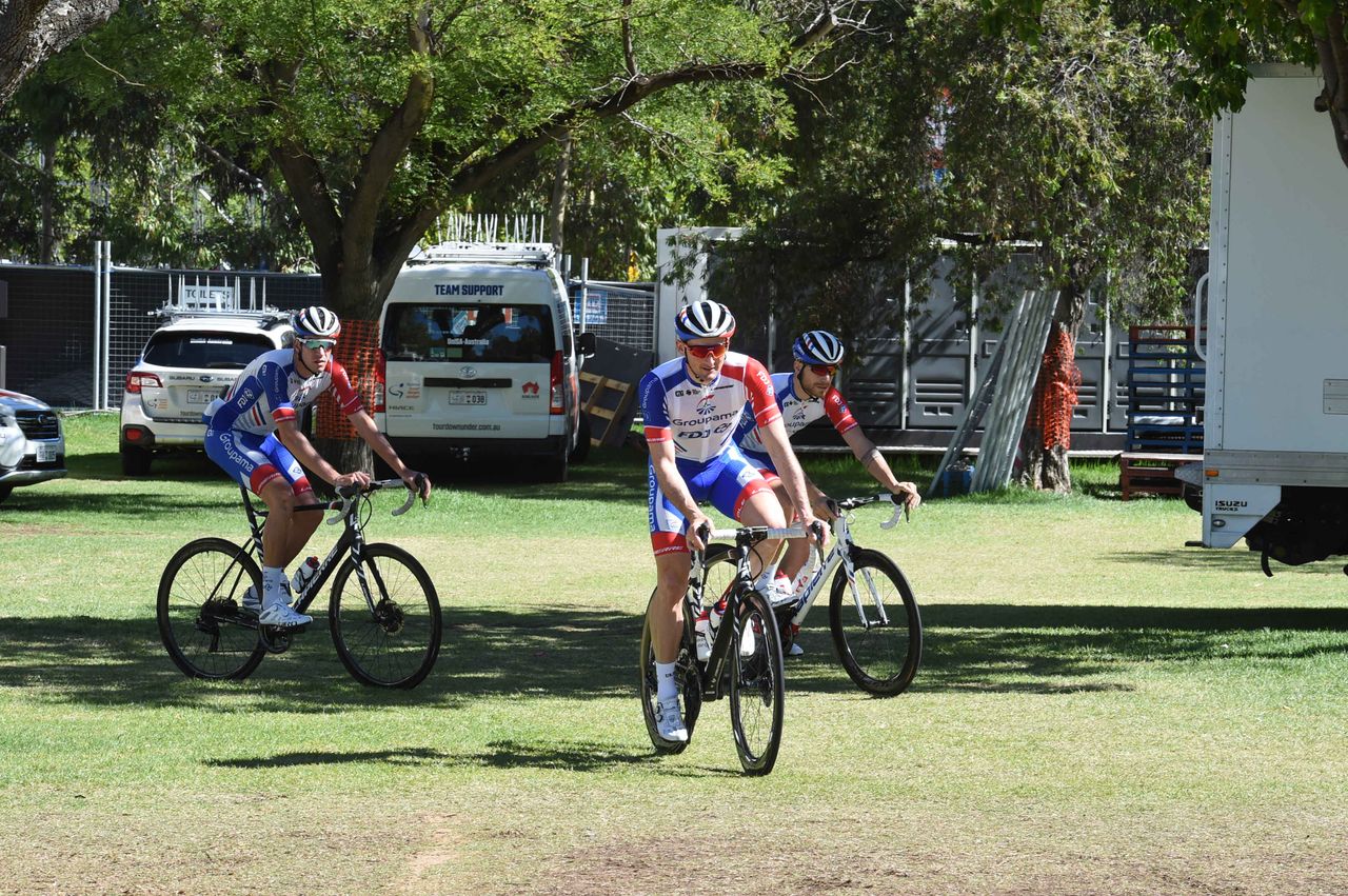 Groupama-FDJ head out