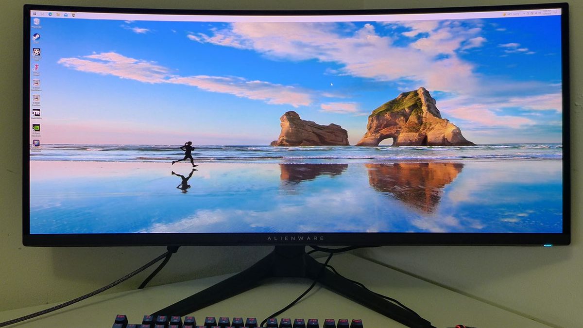 Alienware 34 Inch Curved QD-OLED Gaming Monitor - AW3423DWF