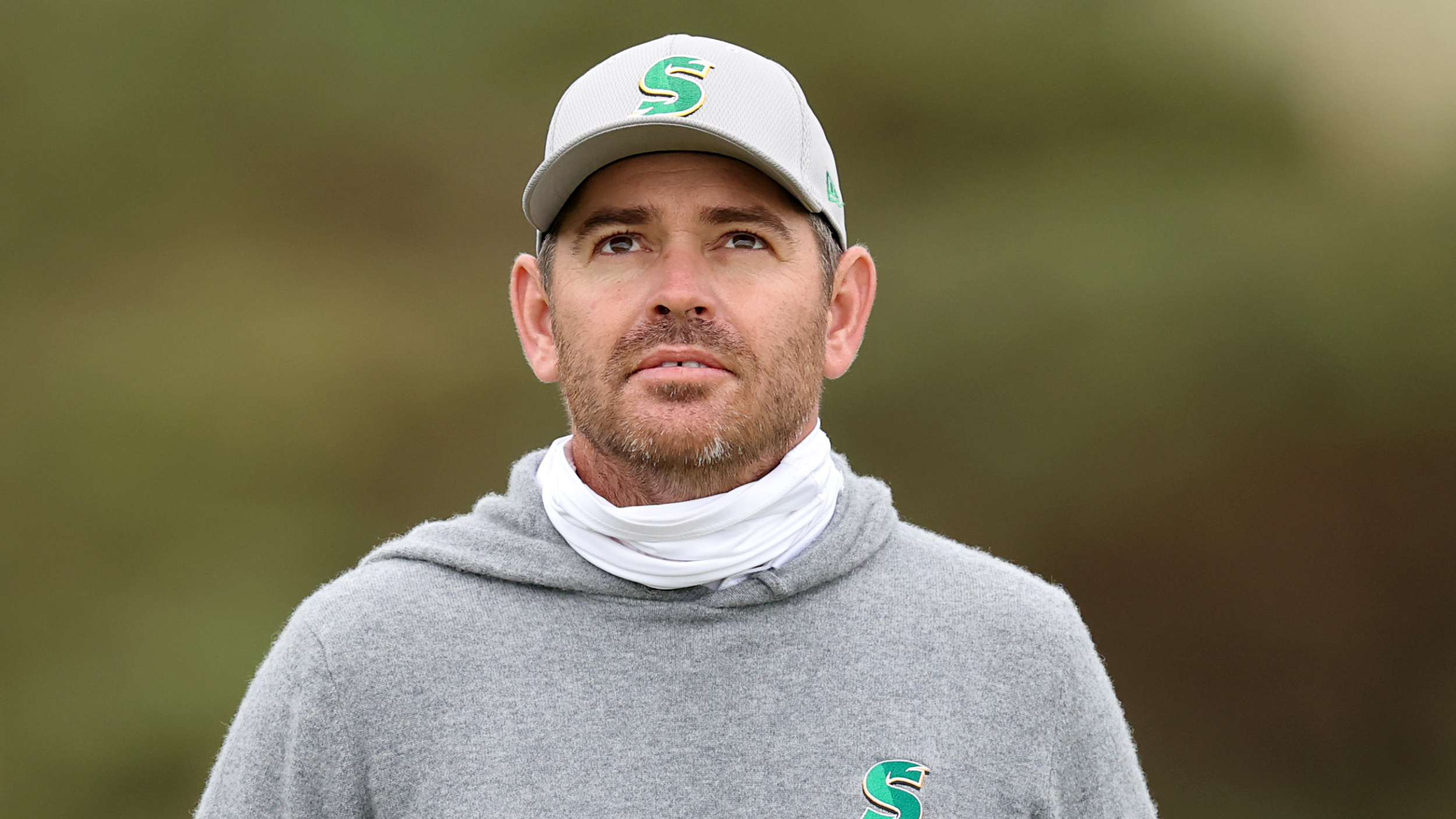 Louis Oosthuizen in the first round of the Alfred Dunhill Links Championship 