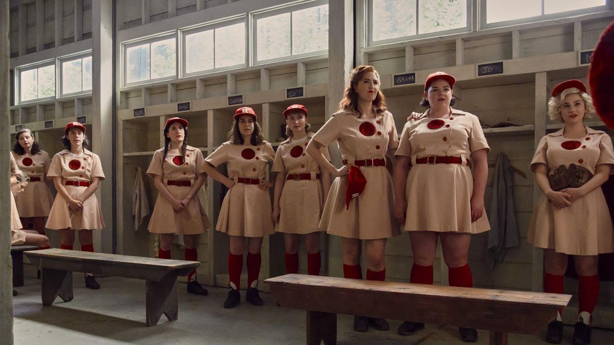 The Rockford Peaches in A League of Their Own