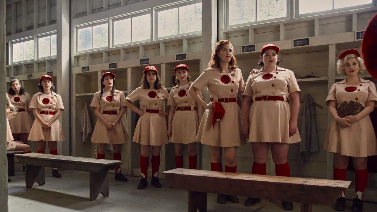 The Rockford Peaches in A League of Their Own