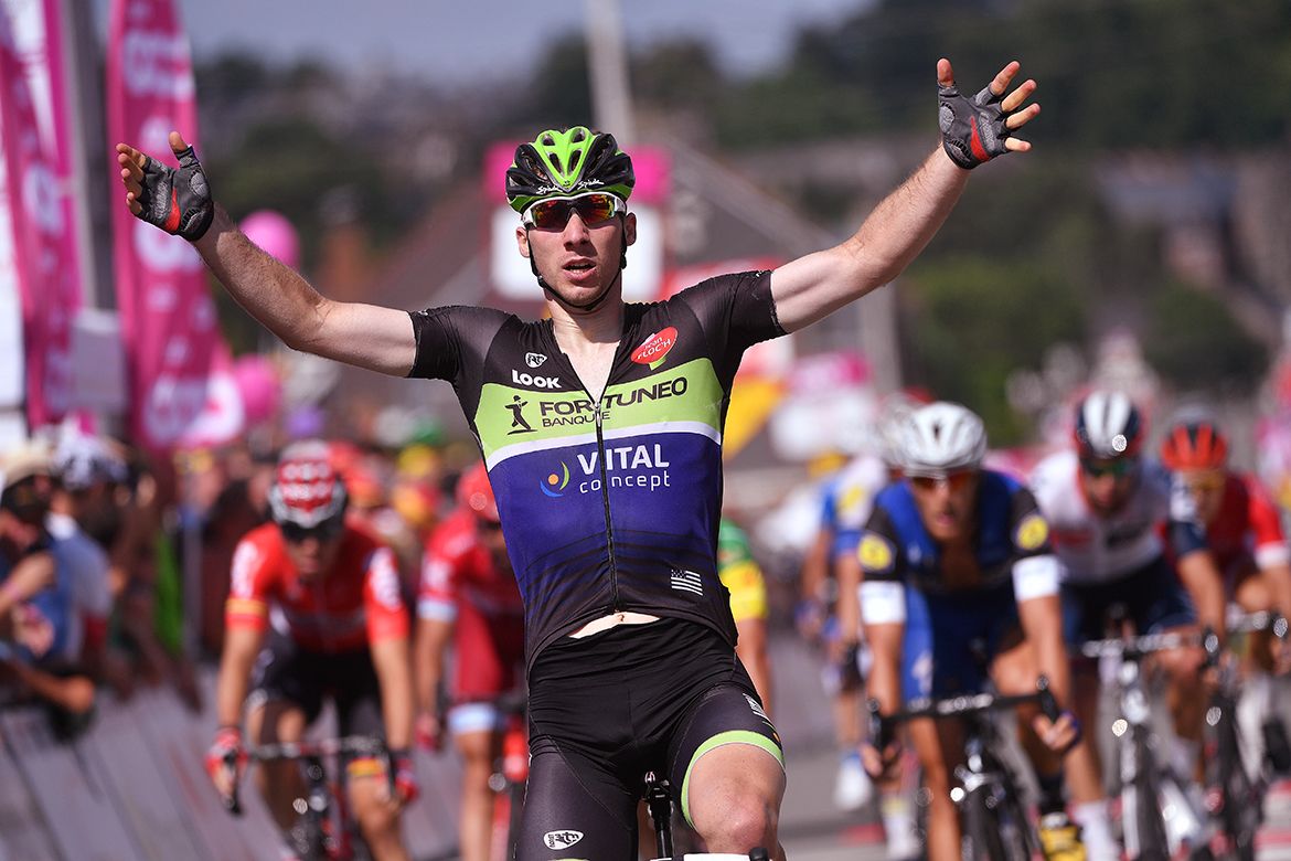 Stage winner Boris Vallee (Fortuneo-Vital Concept)