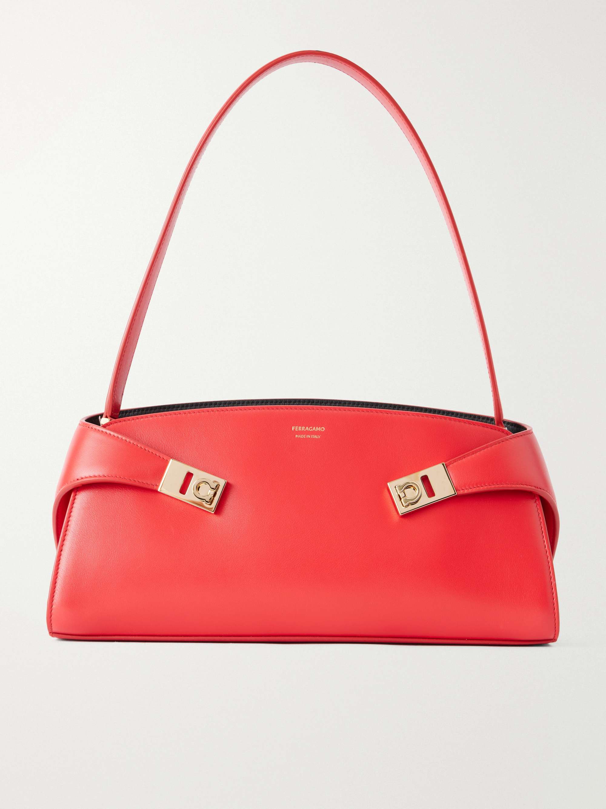 Hug Leather Shoulder Bag