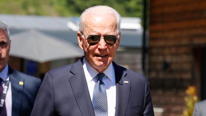Joe Biden at the G7 summit in Cornwall