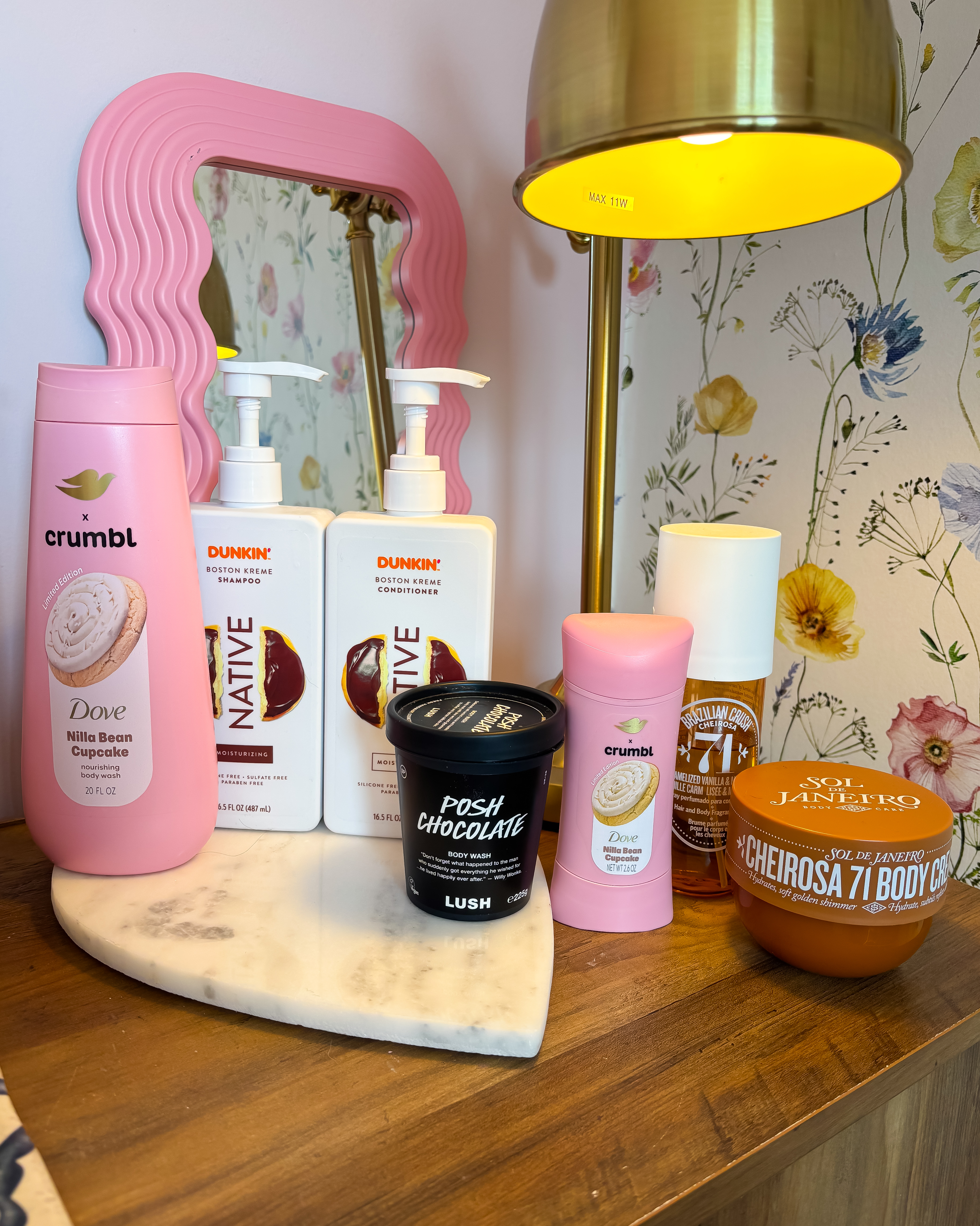 bakery fragrance shower routine