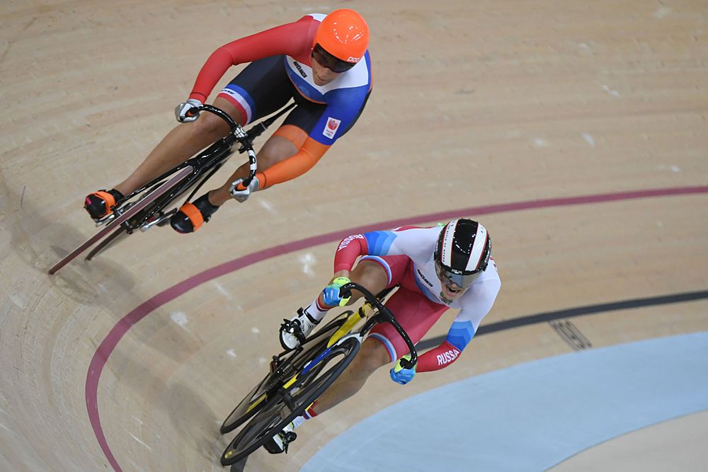 Elis Ligtlee (Netherlands) about to pounce