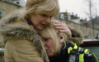 Clare embraces Catherine in Happy Valley season 3
