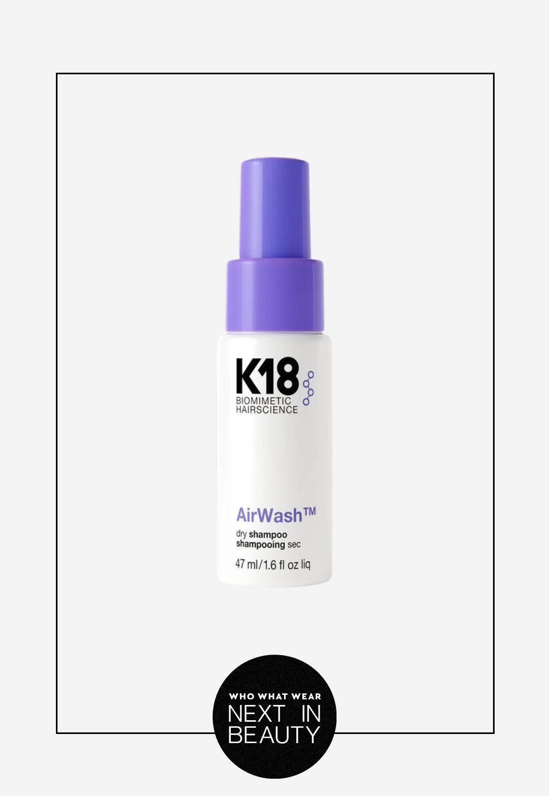 K18 AirWash Dry Shampoo