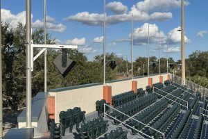 New loudspeakers from Fulcrum Acoustic powers Stetson's college baseball stadium.