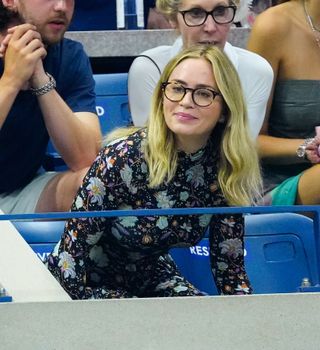 Emily Blunt at the U.S. Open