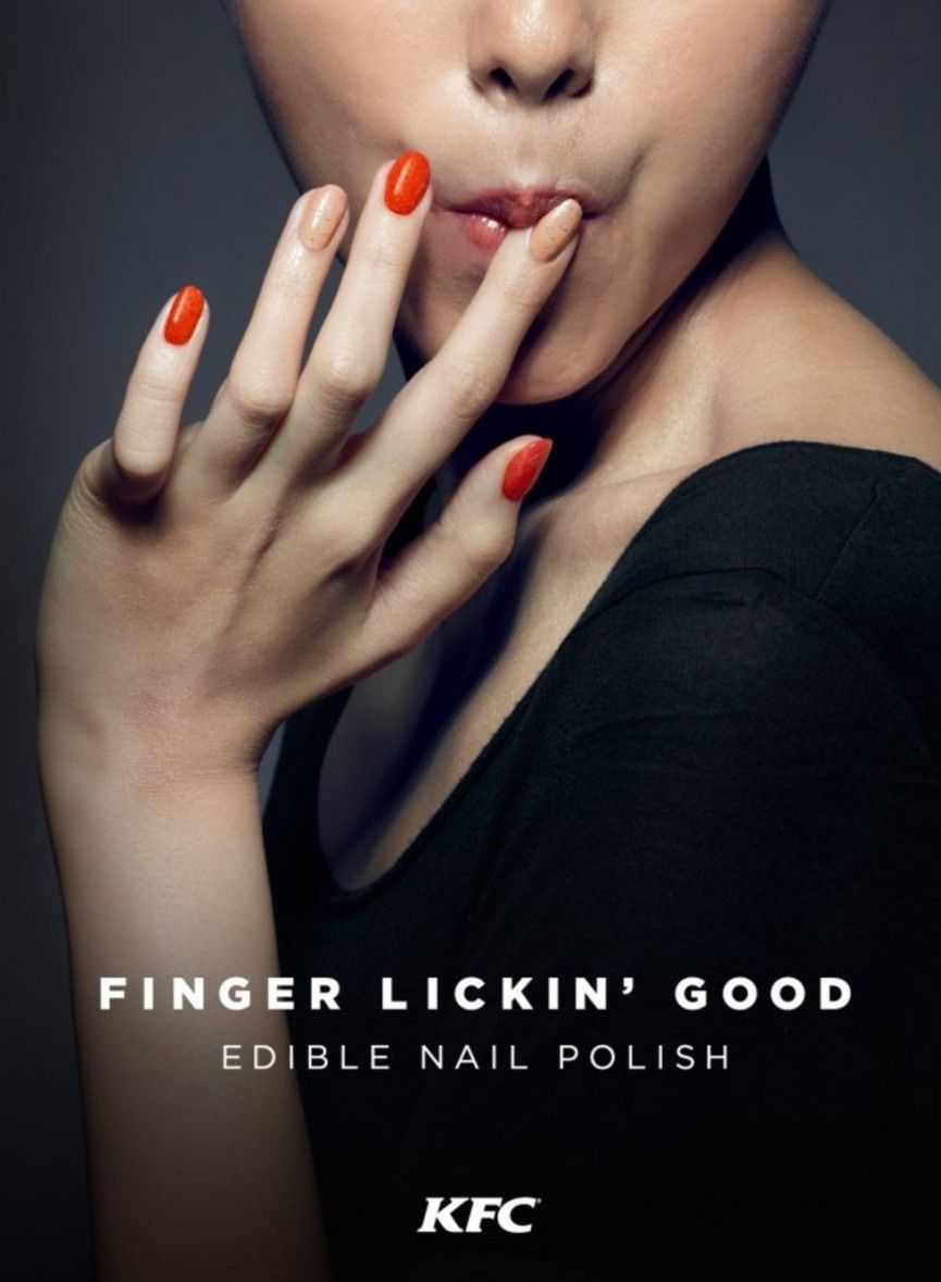 KFC has launched its own line of chickenflavoured nail polish