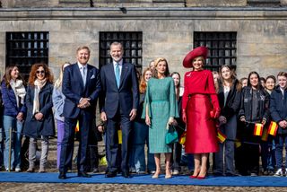Royal Family of Spain visits the Royal Family of Netherlands