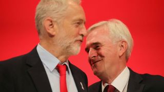 Long-time Eurosceptics and reluctant Remainers John McDonnell and Jeremy Corbyn