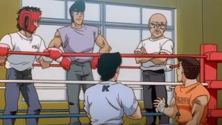 Ippo training in Hajime No Ippo: The Fighting