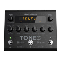 IK Multimedia Tonex100+ amps | 7 effects | 1-in, 2-out