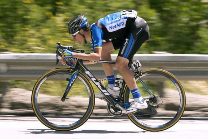David de la Cruz (NetApp-Endura) getting his aero on