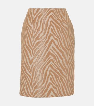 Elia Cotton-Blend Jacquard Pencil Skirt