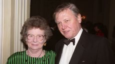 Sir David Attenborough and his wife Jane Oriel