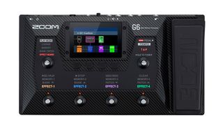Zoom's new G6 amp modeler and multi-effects unit
