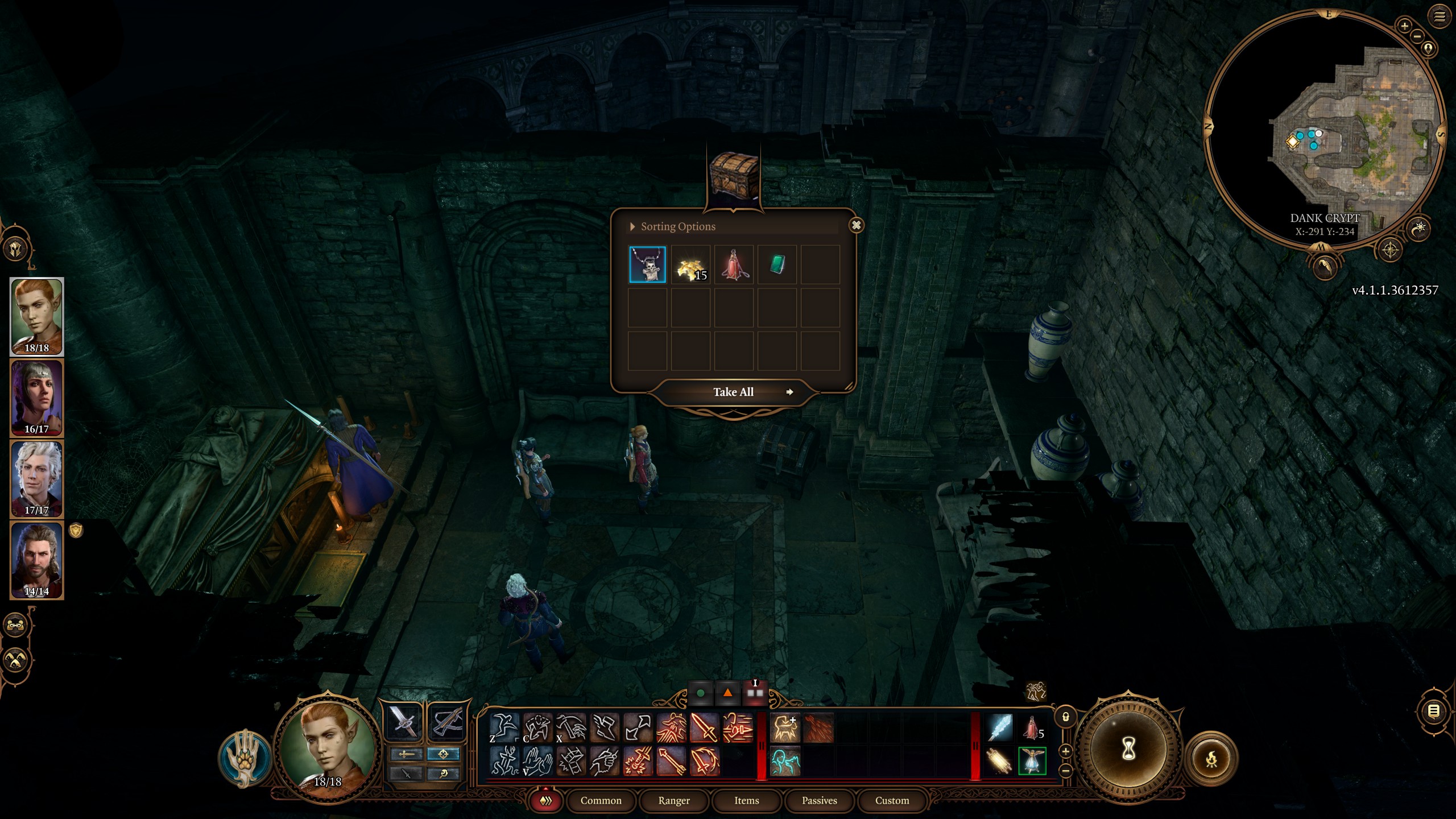 Baldur's Gate 3 Speak with Dead - Amulet of Lost Voices