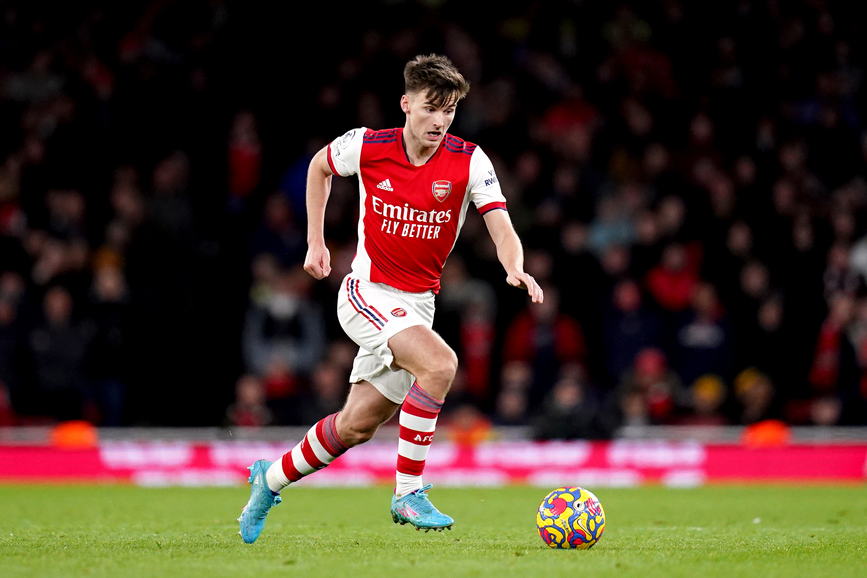 Kieran Tierney required knee surgery after picking up an injury on international duty