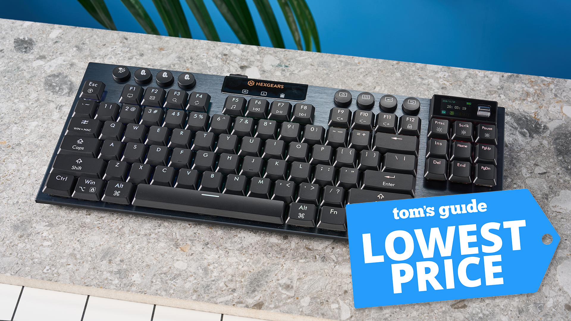 A Hexgears Immersion A3 TKL mechanical keyboard