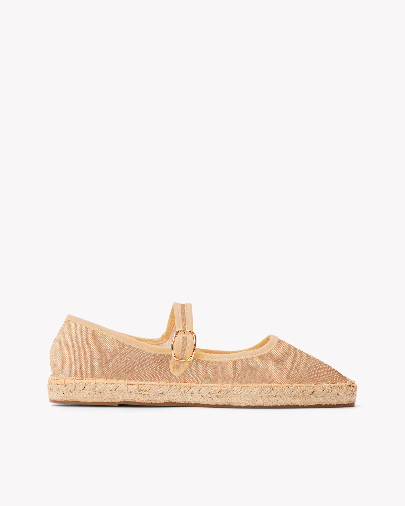 Women's Mary Jane Espadrille | Woven Color | Safari Brown