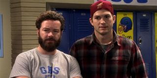 Danny Masterson and Ashton Kutcher in Netflix's The Ranch