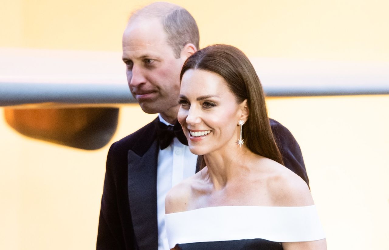 Prince William, Duke of Cambridge and Catherine, Duchess of Cambridge attends &quot;Top Gun: Mavertick&quot; Royal Film Performance at Leicester Square