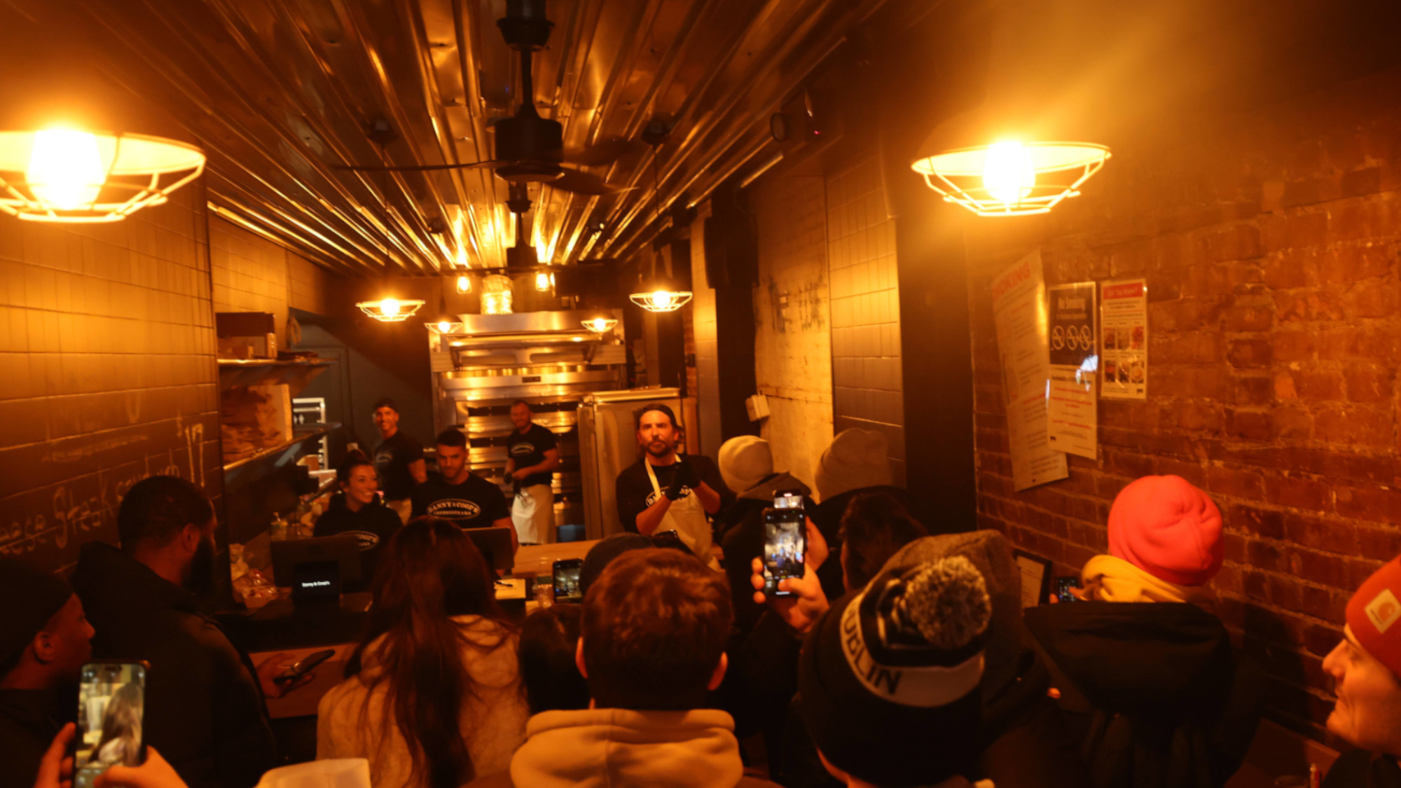  Danny & Coop's opening day in New York City