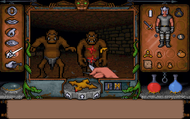 Ultima Underworld combat