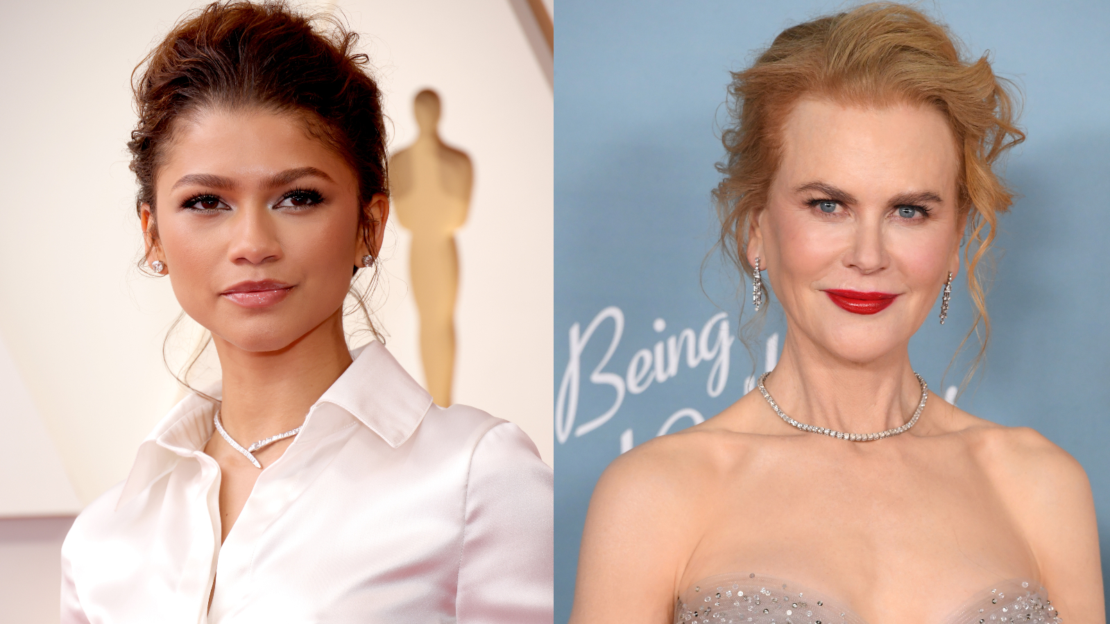 Celebrities with autumn coloring Zendaya and Nicole Kidman