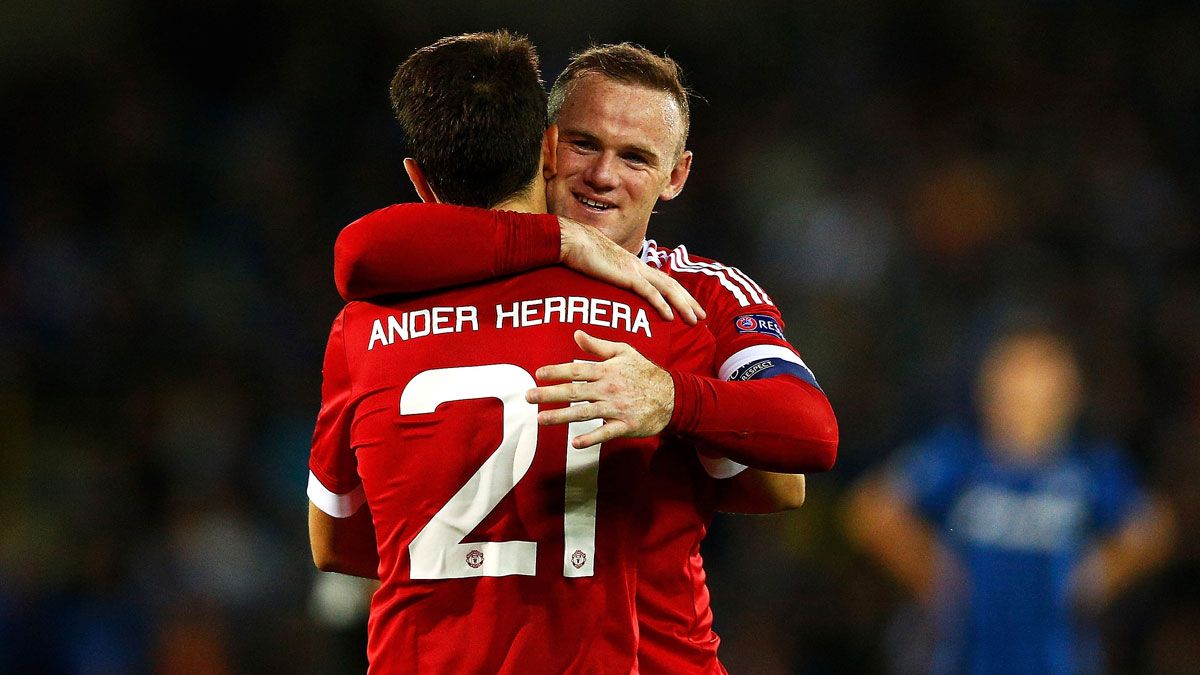 Wayne Rooney Ander Herrera