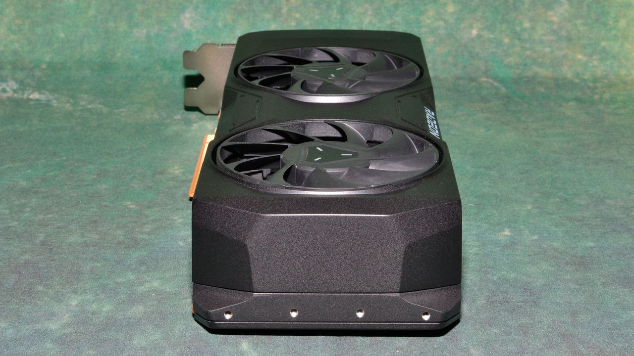 AMD Radeon RX 7800 XT reference card photos