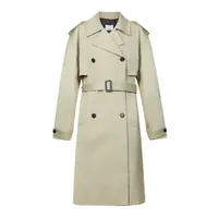 Frankie Shop Eugene Oversized Cotton-twill Trench Coat, &nbsp;was £435 now £195 | Selfridges