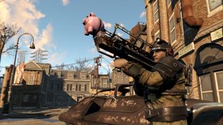 Fallout 4 next-gen update screenshot - piggy bank launcher